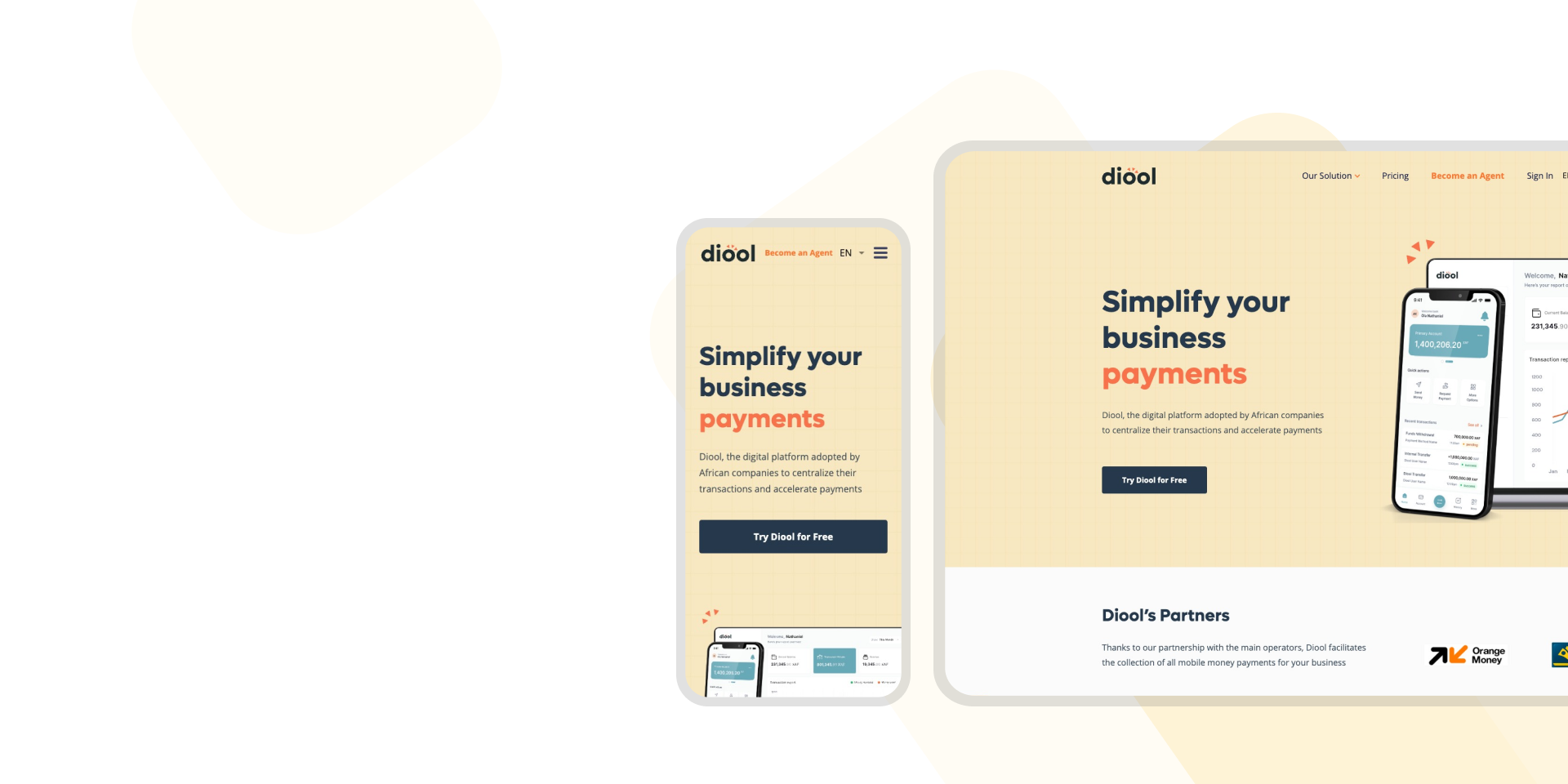Diool product preview